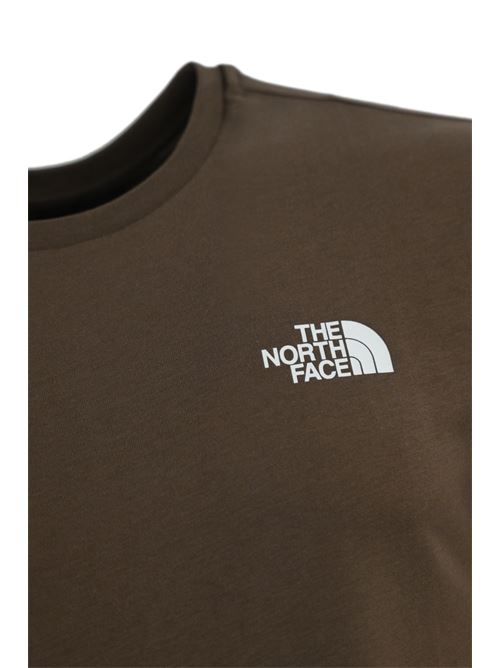 T-shirt Redbox in cotone marrone The North Face | NF0A87NP5EX1